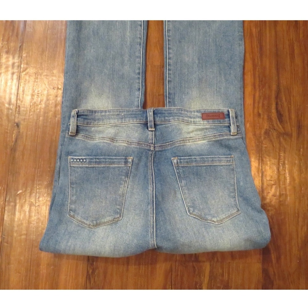 Blank NYC The Hoyt High Rise Mini Flare Jean Size 30 - Picture 7 of 12